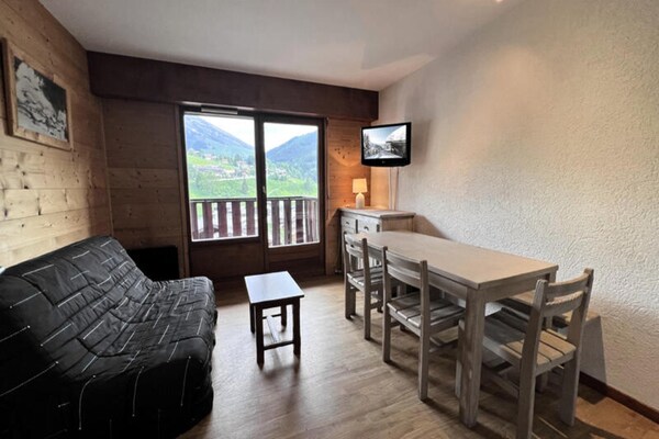 Knus appartement in La Clusaz, vlakbij de pistes en het dorpshart - thumbnail 3