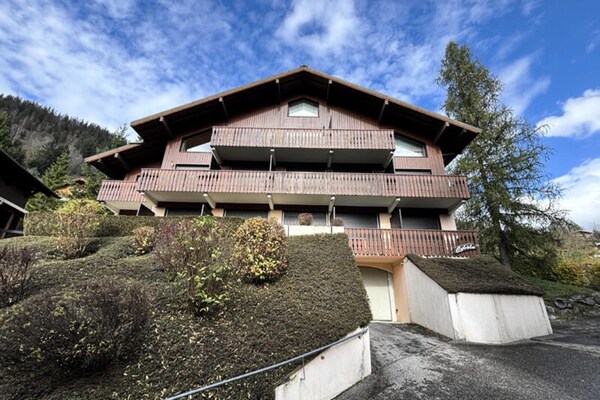 Compact & knus appartement op 100m van centrum La Clusaz met zuidterras - thumbnail 1