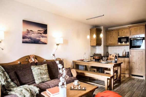 Appartement La Clusaz met balkon, wellness & uitzicht op de Aravis - thumbnail 3