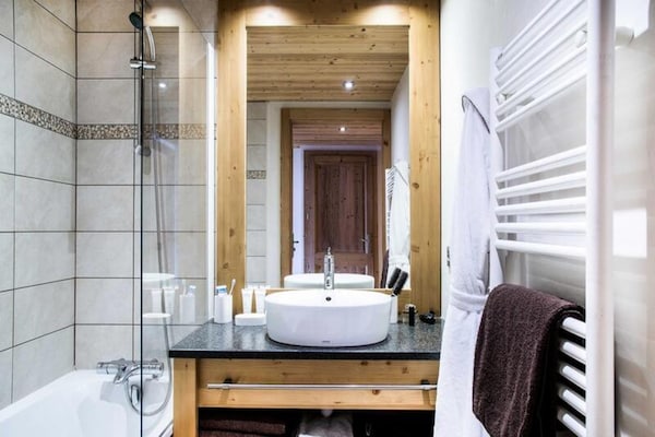 Authentiek 3-kamerappartement in La Clusaz met uitzicht op de Aravis - thumbnail 6