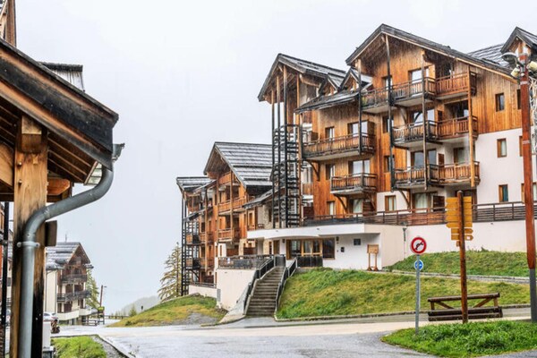 Appartement 6p aan de piste in Les Orres met toegang tot zwembad - thumbnail 6