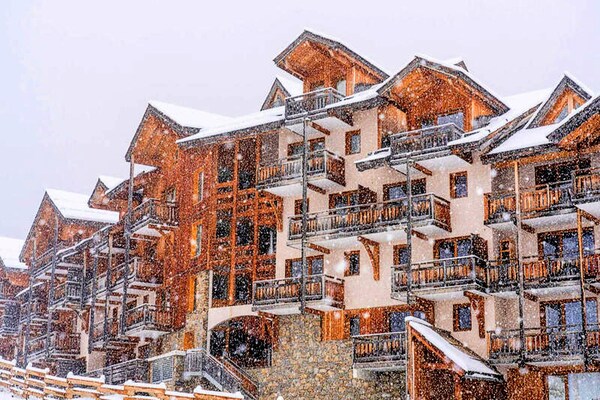 Studio-appartement in hartje Les Orres met uitzicht op de pistes - thumbnail 5