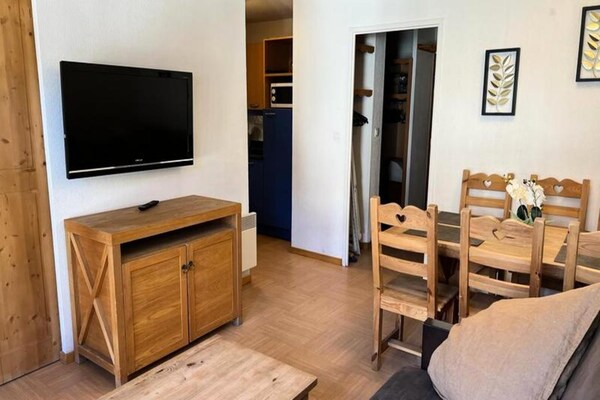 Appartement op de begane grond, vlakbij de pistes in Les Orres - thumbnail 6