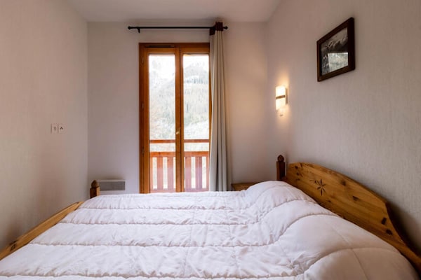 Knus appartement op 1800m met zwembad, vlakbij de pistes in Les Orres - thumbnail 4