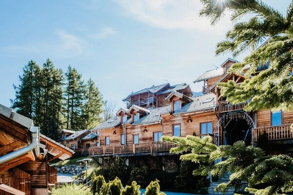 Ruim appartement voor 9 personen nabij het meer van Serre-Ponçon - thumbnail 5