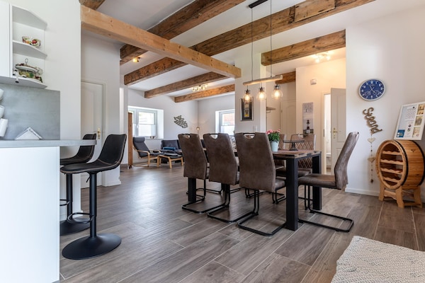 Modern vakantiehuis in Tating voor 8 personen aan de Noordzee - thumbnail 3