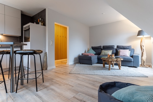 Stijlvol appartement voor 2 in St. Peter-Ording, vlakbij strand en centrum - thumbnail 2