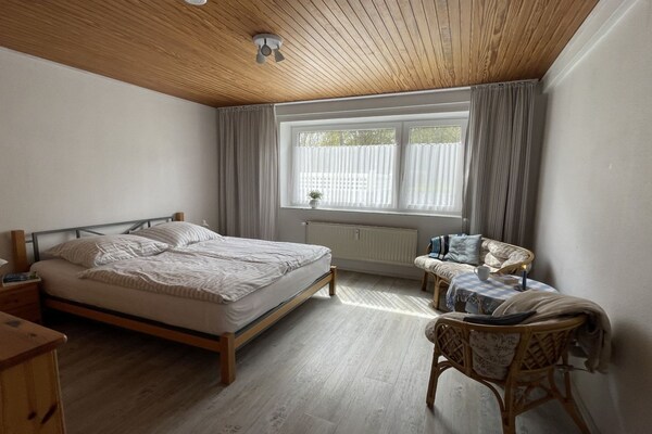 Licht appartement op de begane grond nabij bos en strand in St. Peter-Ording - thumbnail 4