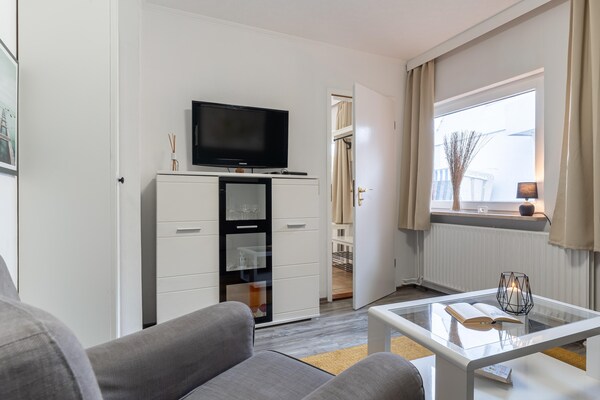 Appartement Fewo Leona in Büsum met terras, strandstoel en WiFi - thumbnail 3