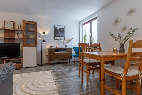 Licht appartement nabij strand Büsum, met WiFi & 2 huisdieren welkom - thumbnail 6
