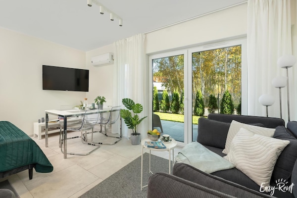 Op 450 m van zee: Gezellig appartement in Niechorze voor 3 personen - thumbnail 4