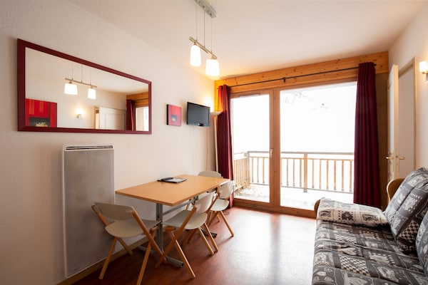 Appartement 4 pers. aan de golfbaan bij Valfréjus, op 100m van de skilift - thumbnail 2