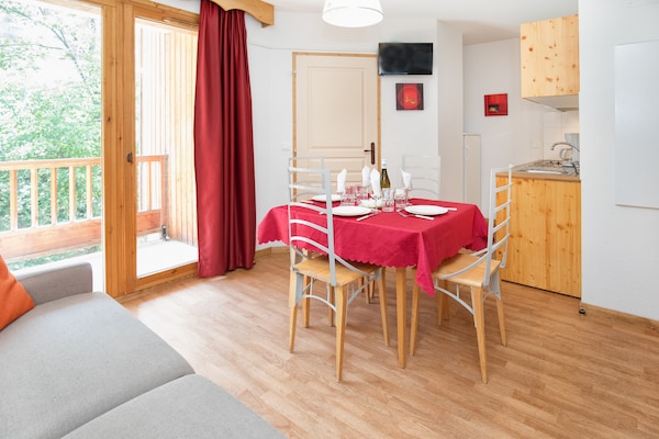 Op 1,0 km van de piste: Gezellig appartement in Orelle voor 6 personen - thumbnail 5