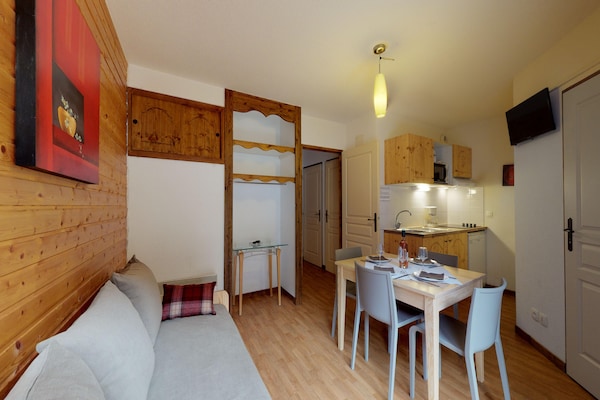 Op 1,0 km van de piste: Gezellig appartement in Orelle voor 4 personen (2) - thumbnail 4