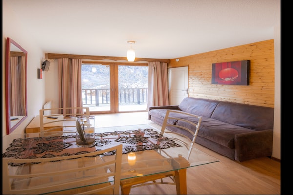 Op 1,0 km van de piste: Gezellig appartement in Orelle voor 4 personen · 26 m² - thumbnail 3