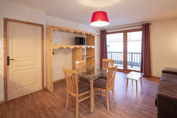 Sfeervol studio-appartement met spa & zwembad aan de golfbaan in Orelle - thumbnail 2