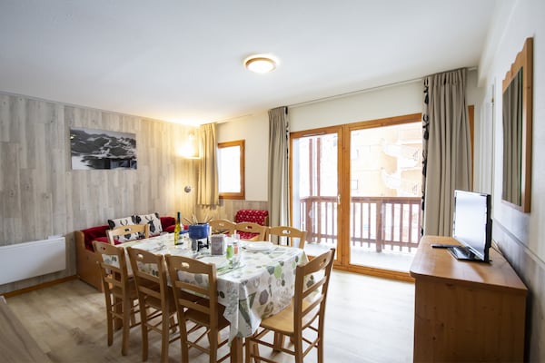 Aan de piste: Ruim appartement voor 8 personen in Val Cenis - thumbnail 1