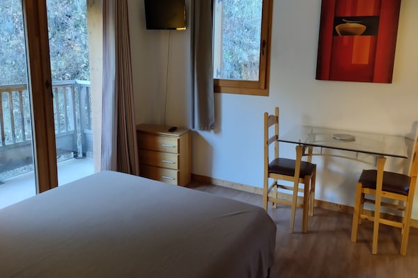 Knusse studio in Orelle met spa, zwembad en uitzicht op de piste - thumbnail 6