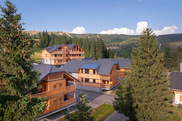 Ruim appartement in Lachtal met privésauna en uitzicht op de piste - thumbnail 2
