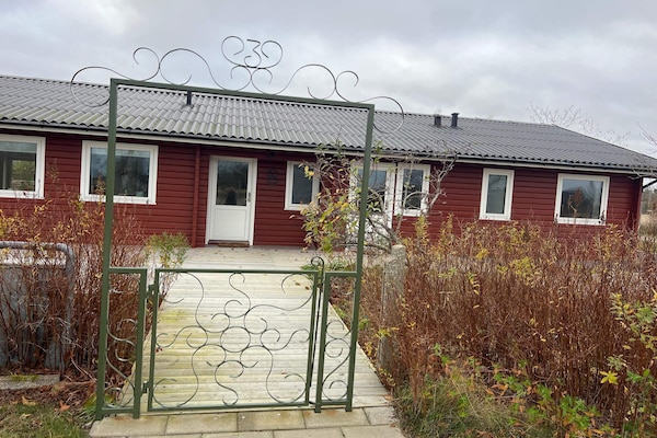 Vrijstaand vakantiehuis bij golfbaan, 1,5 km van zee in Noord-Jutland - thumbnail 3