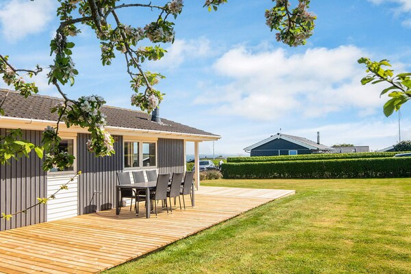 Vrijstaand vakantiehuis op 150m van de zee met uitzicht op de Kleine Belt - thumbnail 4