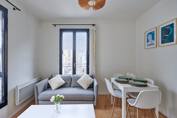 Compact & modern appartement in Boulogne-Billancourt, vlakbij Parijs - thumbnail 2