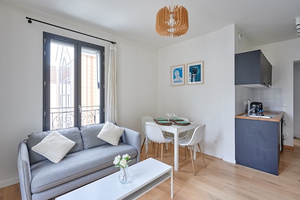 Compact & modern appartement in Boulogne-Billancourt, vlakbij Parijs - thumbnail 3