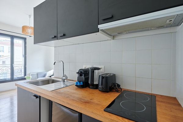 Compact & modern appartement in Boulogne-Billancourt, vlakbij Parijs - thumbnail 4