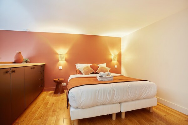 Modern duplex appartement in hartje Le Marais, Parijs - thumbnail 6