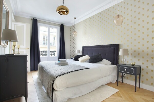 Elegant appartement 121m² in hartje 8e arrondissement Parijs voor 8 personen - thumbnail 4