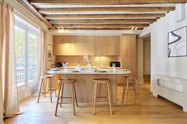 Luxe appartement in het hart van Parijs, tussen Saint-Michel en Saint-Germain - thumbnail 2