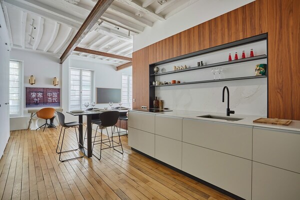 Chic appartement in hartje Parijs met 2 suites, 74m² - thumbnail 6