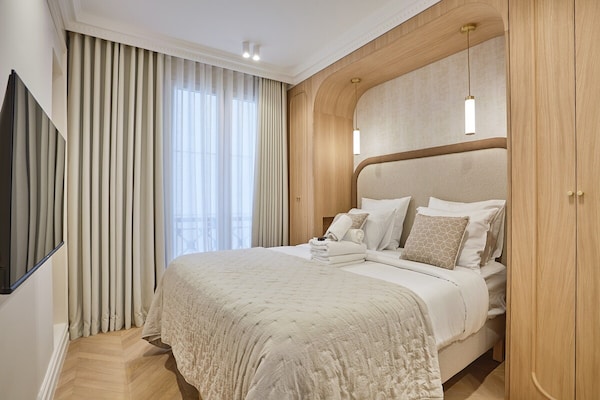 Chic appartement in de Marais, 2 slaapkamers, airco, vlakbij Rue Vieille du Temple - thumbnail 2