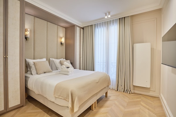 Chic appartement in de Marais, 2 slaapkamers, airco, vlakbij Rue Vieille du Temple - thumbnail 4