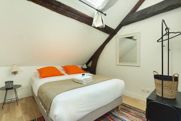 Parijs appartement 6p in hartje Montorgueil – 3 slaapkamers - thumbnail 3