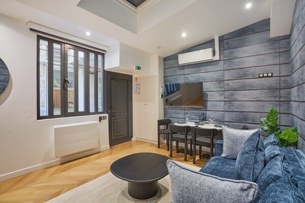 Stijlvol appartement met airco in het hart van Saint-Germain-des-Prés - thumbnail 2