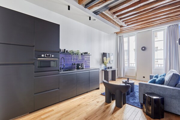 Design appartement in hartje Parijs – 4 personen, vlakbij metro - thumbnail 4