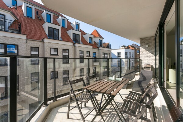 Licht appartement met terras, op loopafstand van het strand van Blankenberge - thumbnail 5