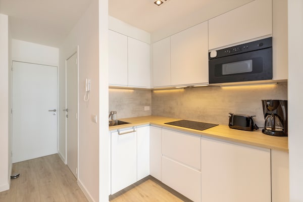 Stijlvol gerenoveerd appartement aan de Zeedijk in Blankenberge - thumbnail 3