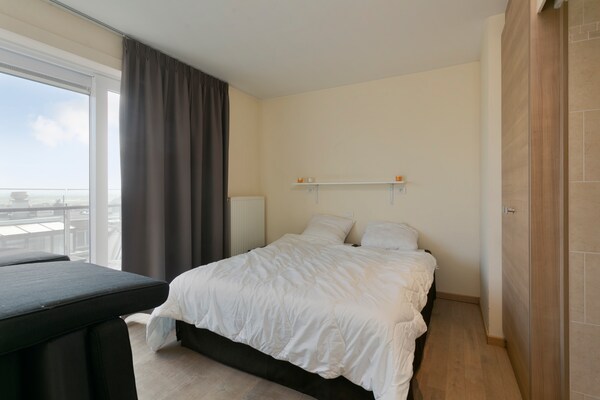 Penthouse Paul & Virginie 10 met zeezicht en 2 terrassen in Blankenberge - thumbnail 4