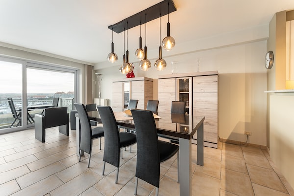 Licht appartement voor 6 personen vlak bij zee in Blankenberge - thumbnail 2