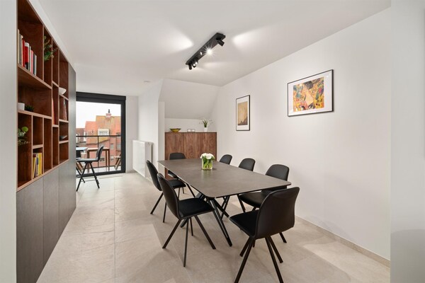 Duplex appartement met 2 terrassen in hartje Blankenberge (5p) - thumbnail 3