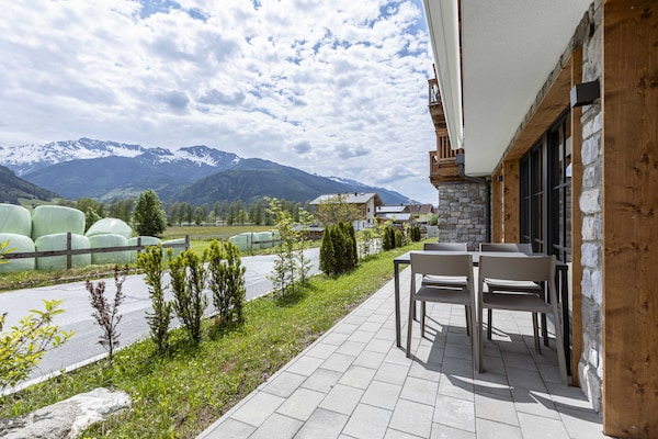 Op 500m van het meer: Ruim appartement in Uttendorf voor 4 personen - thumbnail 2