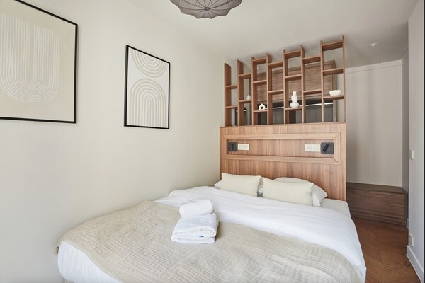 Airco appartement in hartje Parijs, vlakbij Place des Vosges - thumbnail 3