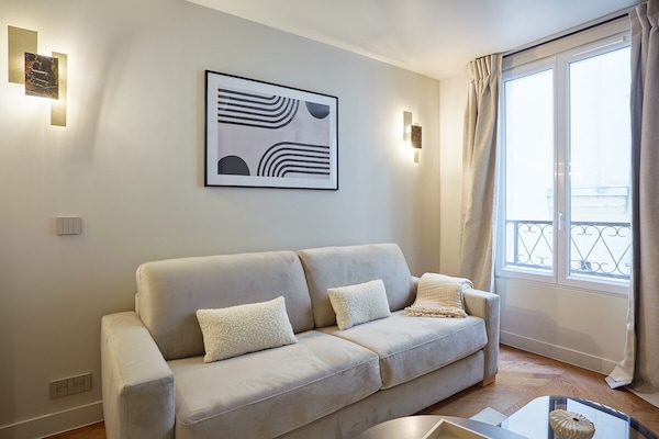 Romantisch airco-appartement in het hart van Parijs, nabij Hôtel de Ville - thumbnail 4