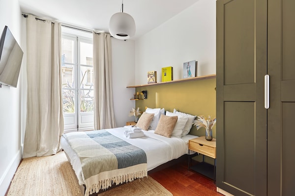 Luxe 3-slaapkamer appartement in Haussmann-pand bij Palais Royal - thumbnail 3