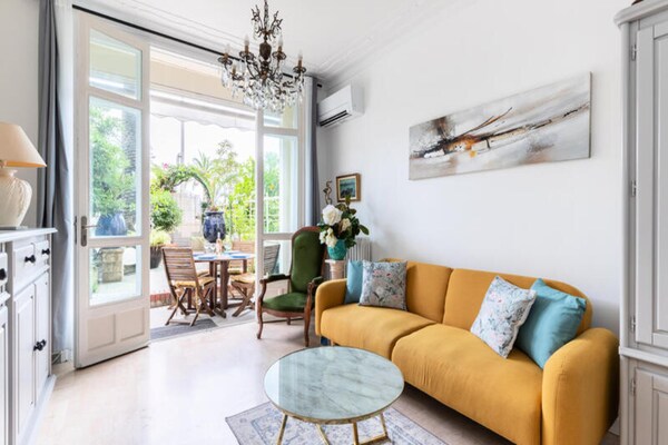Sfeervol appartement aan de Promenade des Anglais met eigen terras - thumbnail 5