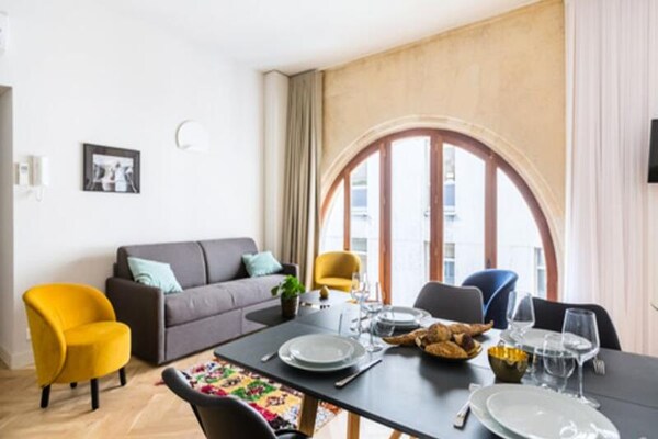 Licht appartement voor 4 personen in hartje Bordeaux, 37m² - thumbnail 4
