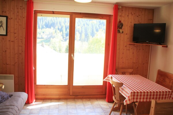 Appartement Châtel aan de golfbaan, 500m van de skilift - thumbnail 2