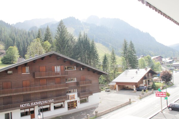 Appartement Châtel met uitzicht op de Abondance-vallei, vlakbij de skilift - thumbnail 1
